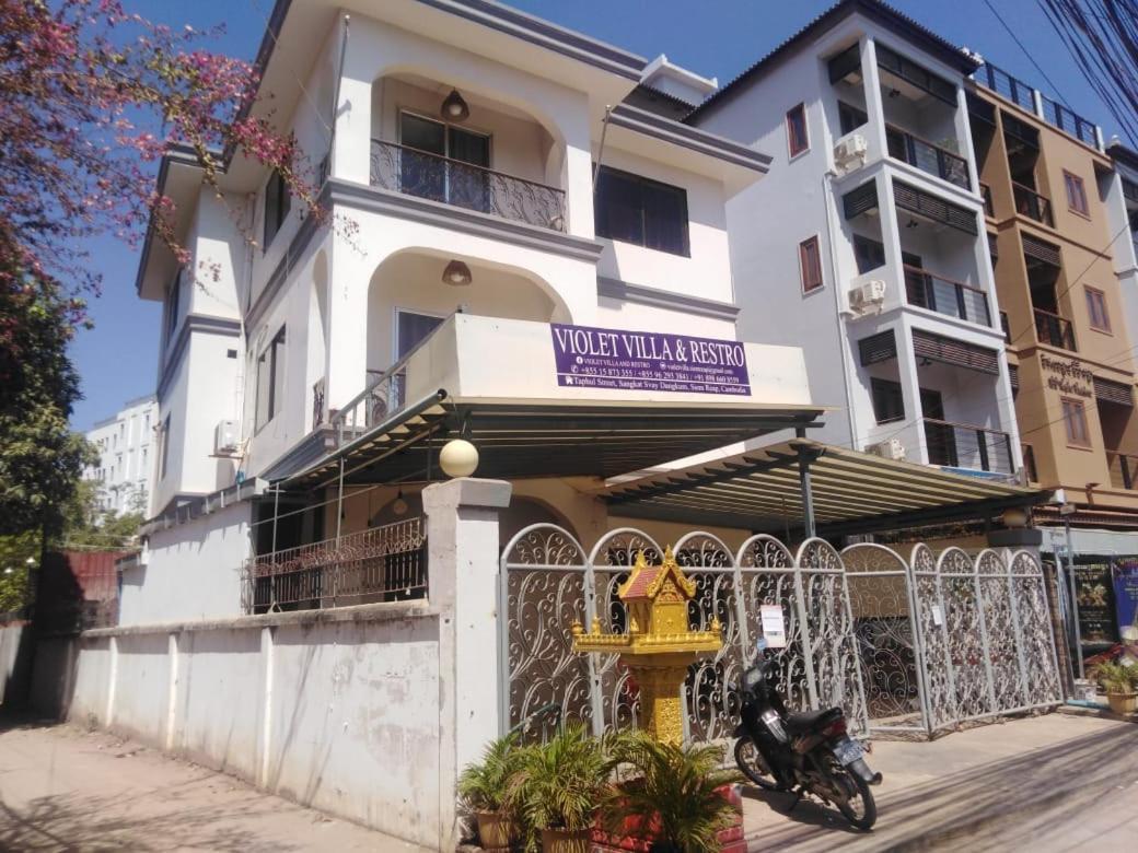 Violet Villa And Restro Siem Reap Exterior foto